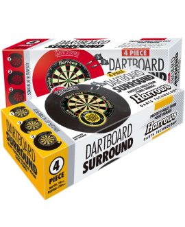 4 Piece Dartboard Surround Harrows darts