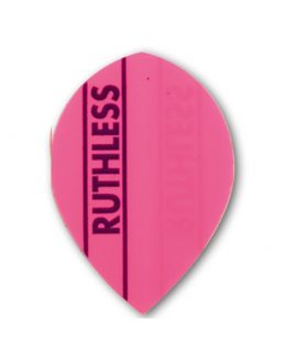 Aleta dardos Ruthless 11 oval rosa