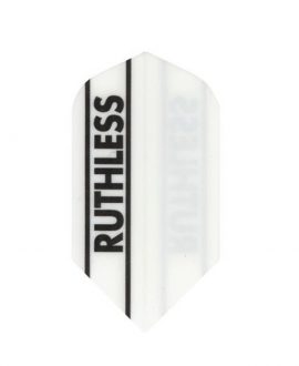Aleta dardos Ruthless 01 slim blanca