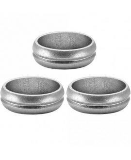 F-lock  rings silver