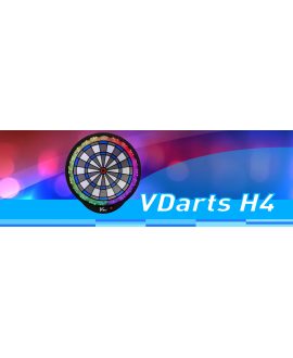 VDarts H4 LED home dartboard banner